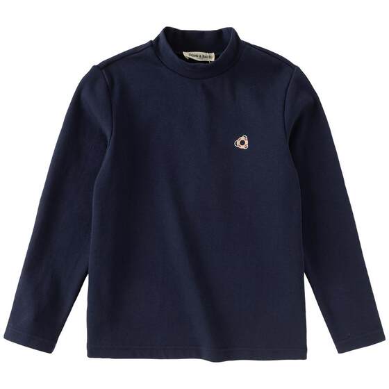 
David Bella Boys Half Turtle Neck T-Shirt Medium and Large Children Long Sleeve Bottoming Shirt 2026 Spring New Children's Top