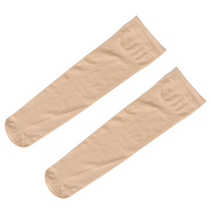 3 Double Double Mids Stockings Female Japanese Stockings Prevention Spring and Mid -Autumn Festival and Knee Socks Black Pork Half -Foot Socks
