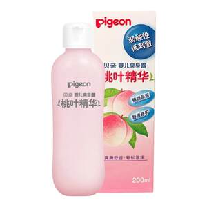 
Pigeon Peach Water Baby Body Lotion IA171 Baby Newborn Liquid Body Powder Peach Leaf Essence 200ml