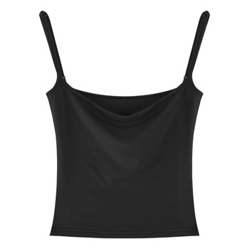 Summer vest with chest pad for women's top

