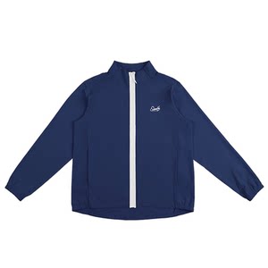 
SLAMBLE Autumn New American Solid Color Stand Collar Thin Zipper Jacket Men's Sports Coach Sport Top
