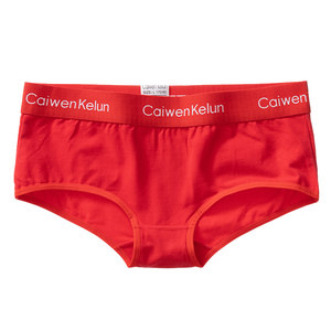 European and American fashionable sports small boxer briefs for women, pure cotton shorts, women's cotton crotch mid-low waist hip-lifting boxer briefs