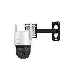 Folding wall-mounted adjustable ball machine bracket