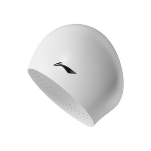 
Li-Ning Swimming Cap Women's Long Hair Large Silicone Swimming Cap Waterproof Non-Stretching Large Head Circumference Adult Women's Professional Swimming Cap