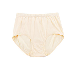 3-piece AB underwear for middle-aged and elderly women, made of pure cotton. Comfortable and loose fitting oversized high waisted flat angle underwear L612