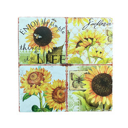 Sunflower pot holder anti-scalding, anti-slip and thickened