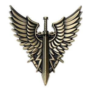 
Starforged Star Casting Warhammer 30K Burning Galaxy - Honors Team Emblem Brooch