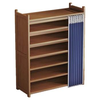 [Load capacity 100Jin [Jin is equal to 0.5kg]] New bamboo shoe rack hot style