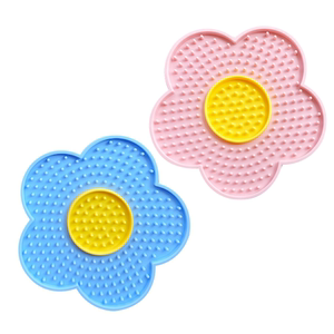 
[Pig Bobo Recommended] Silicone Slow Food Mat Cats and Dogs Licking Mats Licking Plates and Food Bowls Pets Pampering Toys