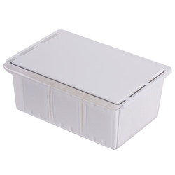 Space utilization tool for drawer storage box under mirror cabinet