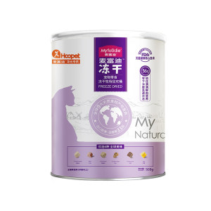 
McFoody Freeze-Dried Feast Bucket 500g Cat Snacks Freeze-Dried Chicken Breast and Dried Fish Carnival Full Nutrition Bucket