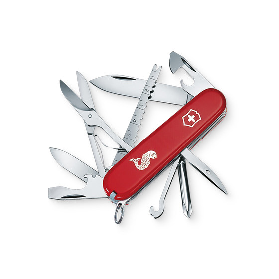 Victorian Switzerland Fisherman 91MM Knife Multifunctional Knife Folding Knife Tool Knife Genuine Swiss Small Scholars Knife