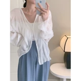 Летний тонкий кардиган, одежда для защиты от солнца, рубашка, куртка