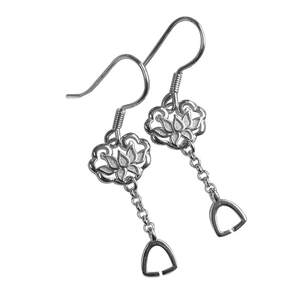 
Yanzijia retro pendant pendant clip-on s925 silver earrings empty support niche hand-made sterling silver earrings earrings accessories