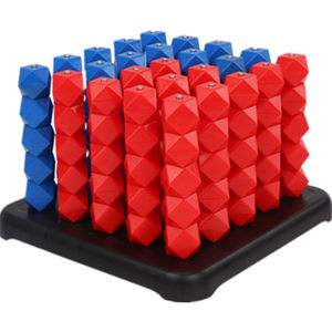 
Three-dimensional gravity four-zi chess puzzle thinking primary and secondary school students adult Gozi chess school children's board game parent-child toys