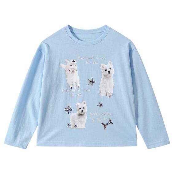 
Ueki [Wangxing Roaming] Children's T-shirt Long Sleeve Boys' Printed Girls' T-shirt 2026 Spring and Summer New Children's Clothing