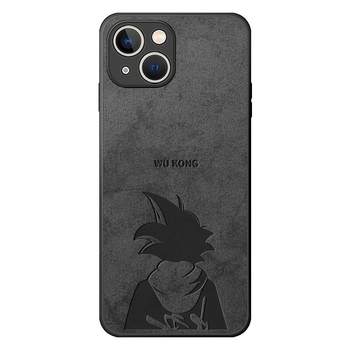 Suitable for silicone iPhone 13 mobile phone case with cartoon high-end feel