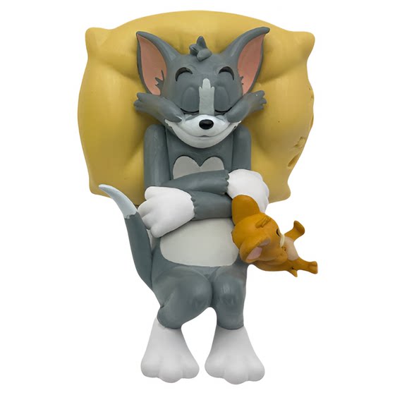 Cat and mouse car ornament interior jewelry 2024 new Tom Jerry car hand -made cars on the doll girl
