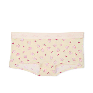 US purchasing Victoria's secret PINK LOGO low -waist whole cotton all -inclusive hip flat corner panties
