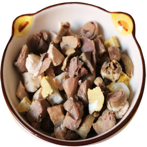 
Homemade cat rice handmade fresh meat staple food with canned hair and tear-removing grains without grey natural high protein pet nutrition