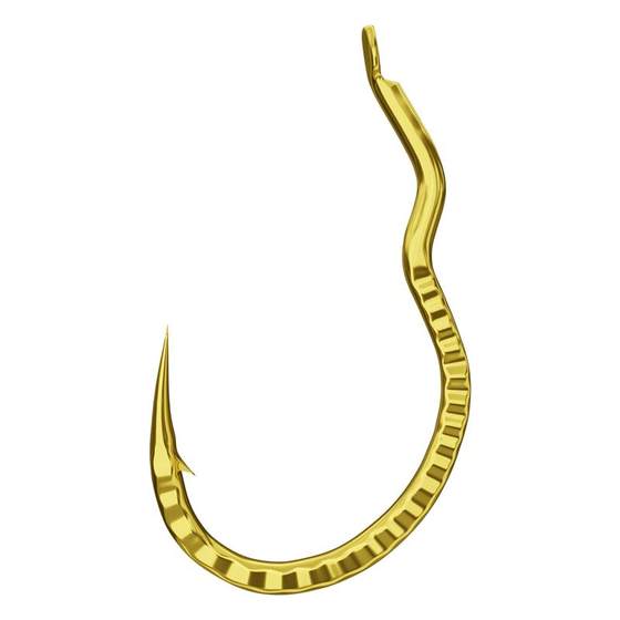 
Xiaoxianlang's new type of crucian carp and carp pattern automatic flip hook genuine tied sub-line double hook finished product reverse crooked fish hook