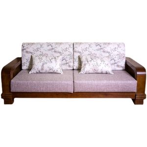 Custom linen cushion sponge sofa cushion stool solid wood custom bay window tatami office chair cushion hard increase