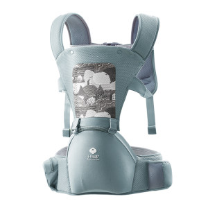 
October Crystal Infant Waist Stool Carrier 2-in-1 Lightweight Four Seasons Item