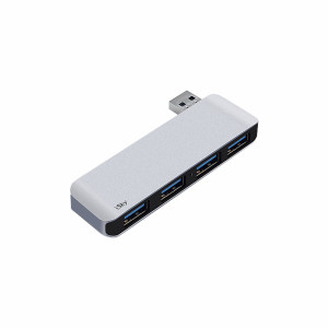 
isky docking station USB-A to 4USB3.0 splitter laptop left and right in-line converter