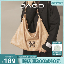 JACD Doomsday Snowflake Original Chain Tote Bag Large Capacity Commuter Bag One Shoulder Handheld Crossbody Bag for Women