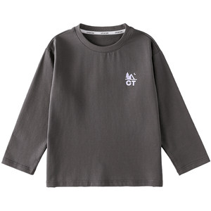 
[Comfortable cotton ammonia] Cotton Hall children's clothing children's long-sleeved T-shirt spring and autumn new antibacterial cool tops for boys and girls