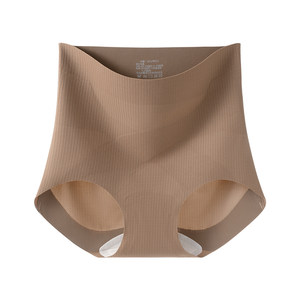 
High-waisted tummy-controlling underwear for women 2025 new cross bandage to control tummy and buttocks, light shaping body shaping pants XJ