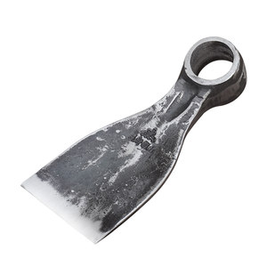 All-steel one-piece forged connecting rod small hoe hoe ax digging medicinal materials digging cordyceps digging Fritillaria agricultural gardening tools