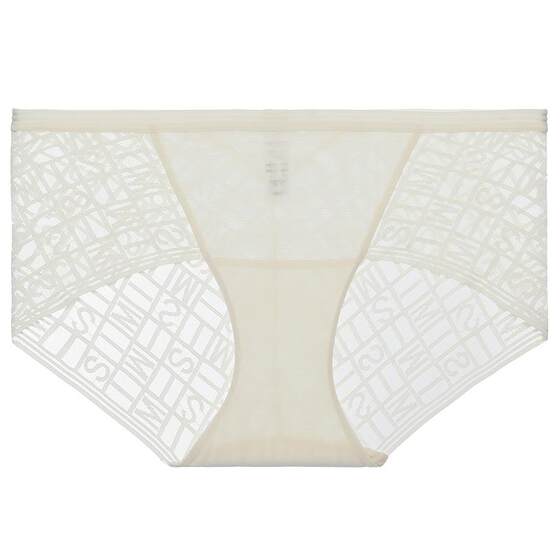 Aimeili IMIS lettering matching lace seamless underwear women's comfortable and breathable low-waist boxer shorts breathable