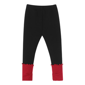 
Xiao O Bao Okids children's clothing baby winter clothing suit women plus velvet 2025 new girls red gold suit skirt