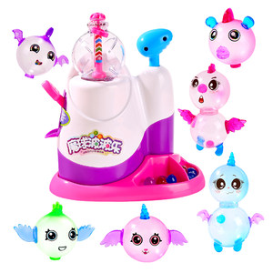 
2025 new children's bubble machine inflatable bobo ball sticky girl bubble glue non-toxic blowing bubble toys