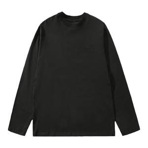 
GOGOSOON Spring and Autumn New T-shirt Long-sleeved Base Shirt 300g Heavy Teen Loose Top Trendy