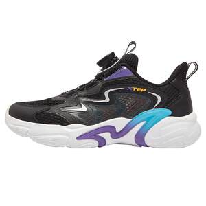 
Xtep children's shoes summer mid-large children's mesh breathable children's sports shoes for boys wear-resistant knob button casual shoes