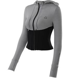 
Canada TITIKA sports jacket for women outdoor jacket slim knitted long-sleeved fitness running top hoodie