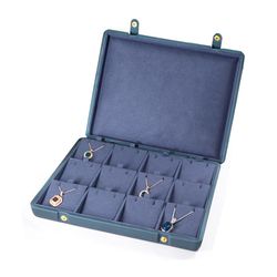 High-end Jewelry Storage Box, Pendant Box, Superfiber Material Ring Tray, Detachable Multi-functional Jewelry Box