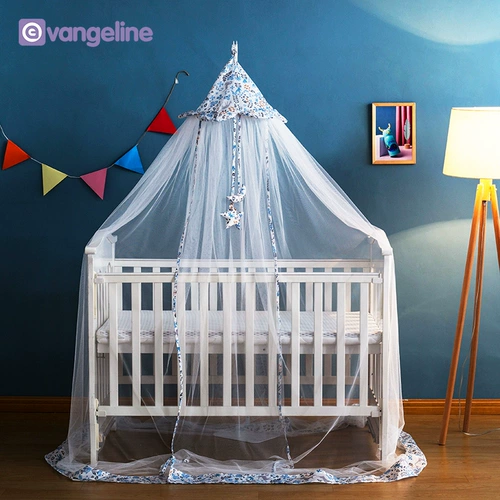 Для кроватки, детская москитная сетка для кровати, универсальная трубка, кроватка для новорожденных для принцессы