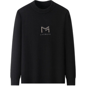 
Woodpecker plus size men's plus size plus velvet thickened sweater coat fat man sweater top sweater