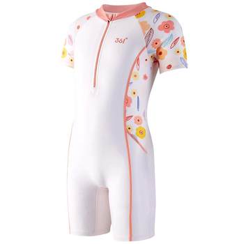 361 children's swimsuit double layer boxer racing swimsuit