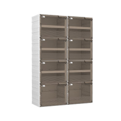 Installation-free shoe box storage box transparent shoe cabinet