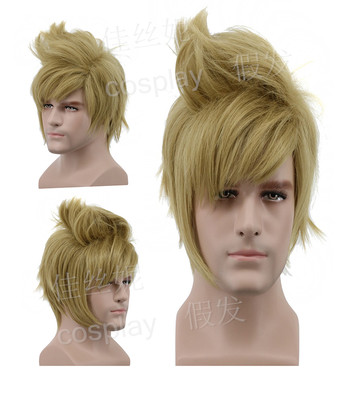 taobao agent Jiasini COS Final Fantasy XV Prove to Akinda Men's Cosplay Wig