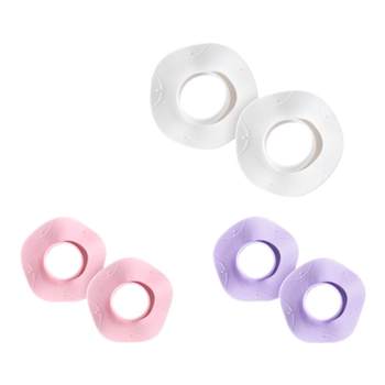 Silicone small flower face washing wristband washing magic tool