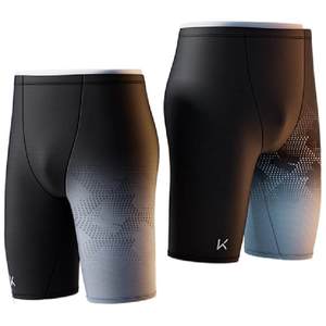 Keep swimming trunks Men's embarrassing swimming men's swimming clothes flat angle five -point large size new swimwear professional equipment summer
