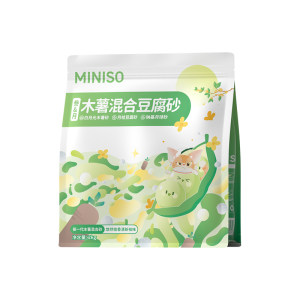 
[Taobao flash sale] MINISO premium tofu and cassava mixed cat litter, tofu litter, deodorizing, dust-free and urinating