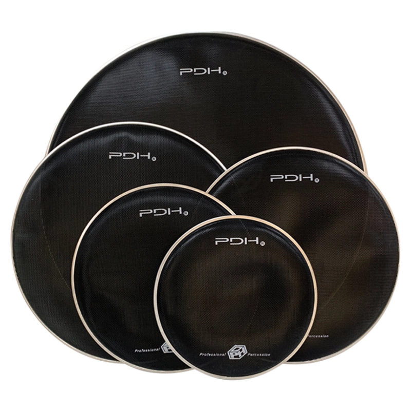 PDH架子鼓皮小军鼓嗵鼓底鼓皮单层透明带止音圈特惠套皮音色美丽