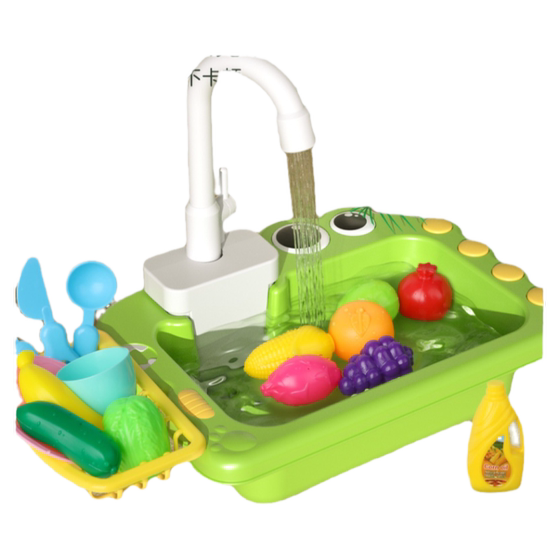 Children's dishwasher toy water simulation kitchen electric play house for boys and girls Children's Day gift