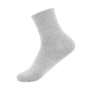 
Socks men's mid-calf cotton socks women's spring and autumn sports socks white mid-length anti-odor sweat-absorbing and moisture-wicking versatile cotton socks